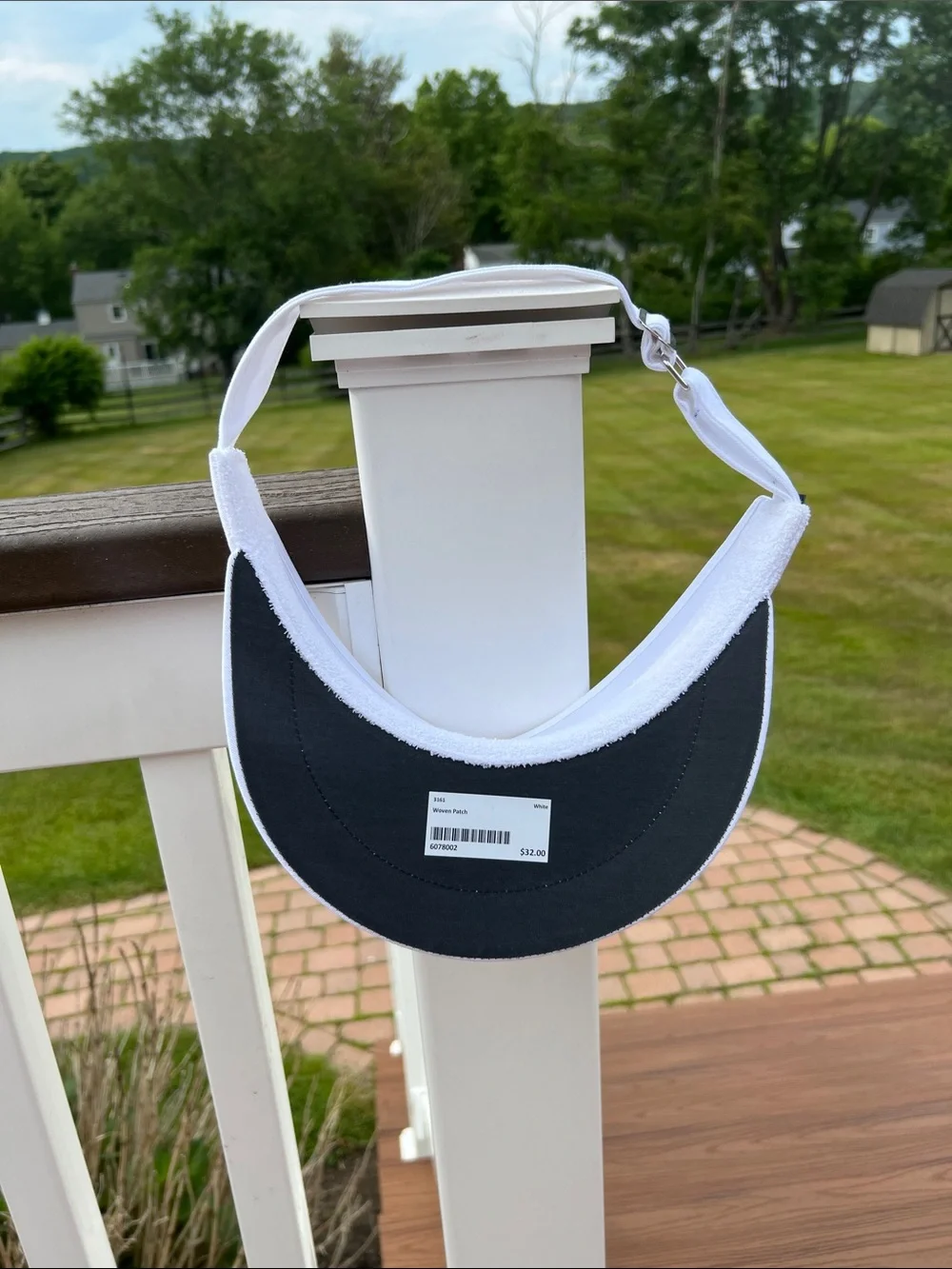 125th U.S. Open Oakmont White Visor